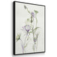 Late Summer Wildflowers II V30 - Framed Premium Gallery Wrapped Canvas L Frame - Ready to Hang