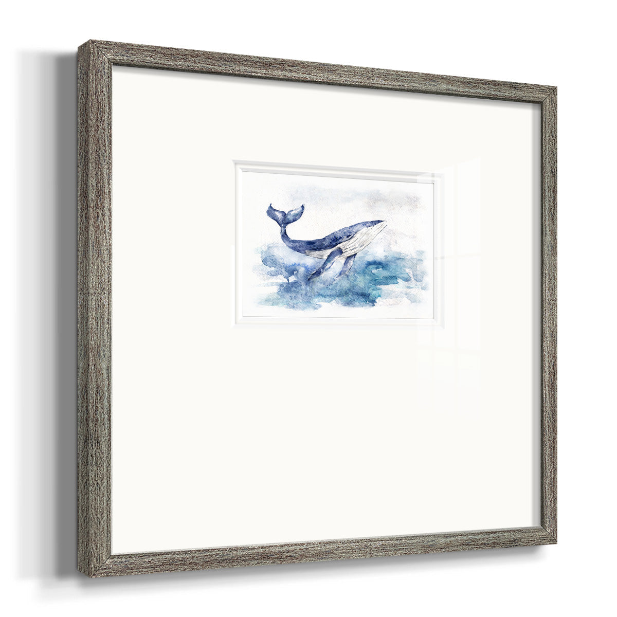 Beautiful Breach Premium Framed Print Double Matboard