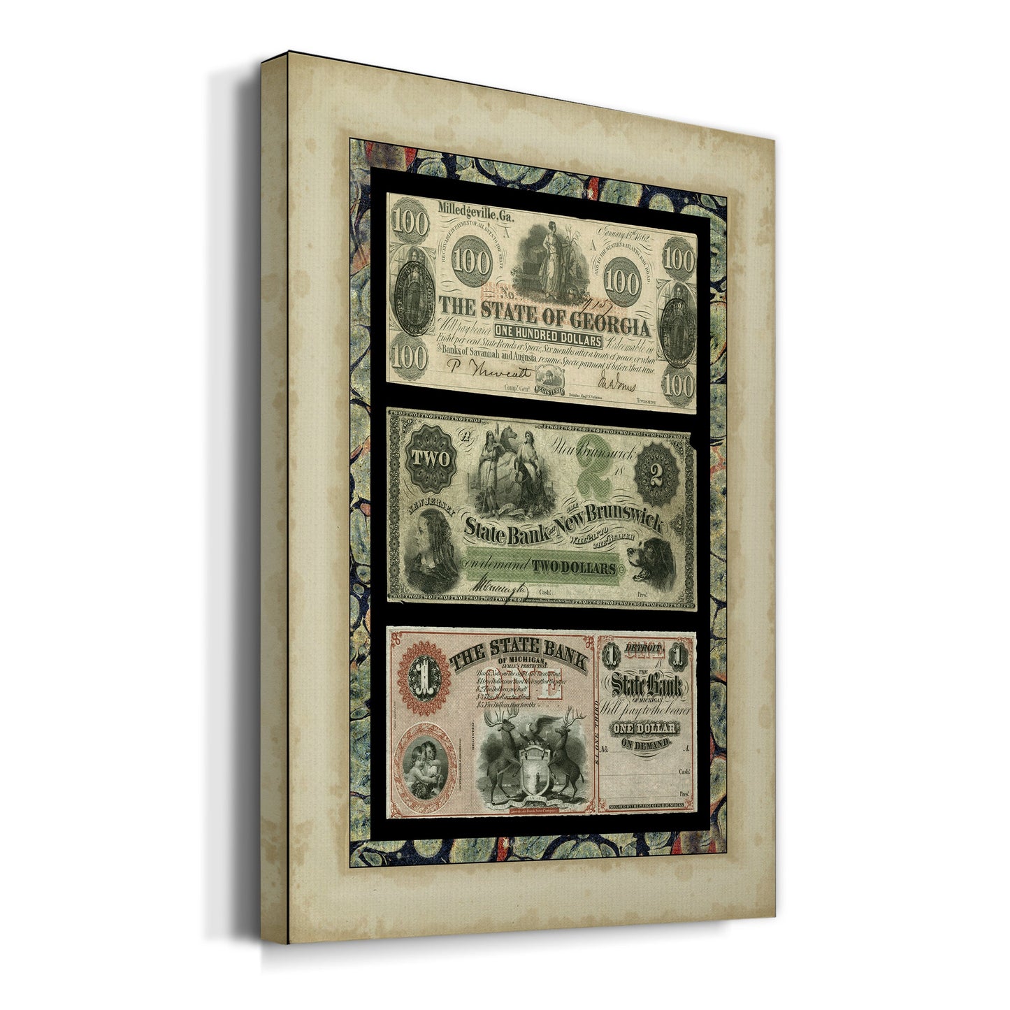 Money, Money, Money I - Canvas Art Print