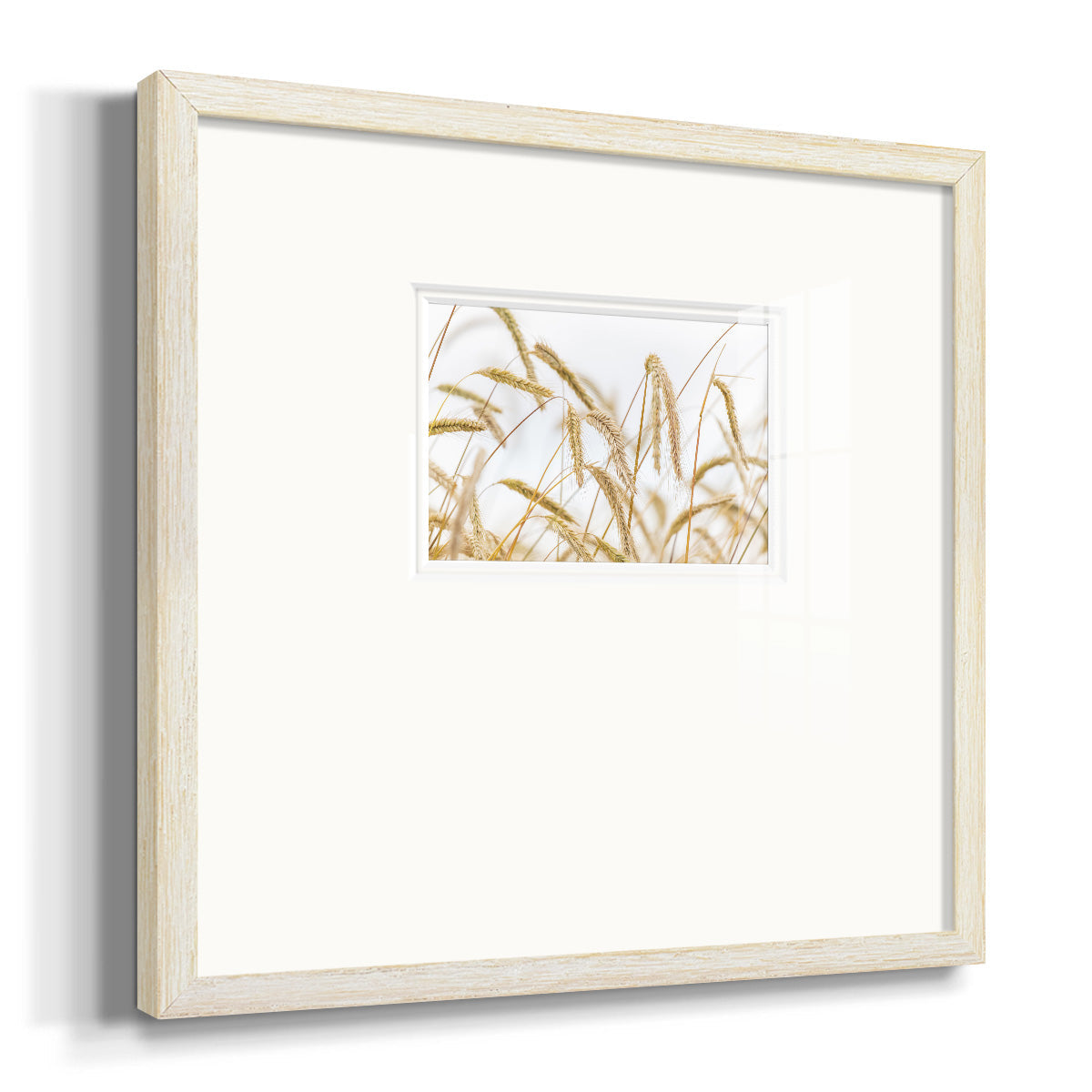 Wheat- Premium Framed Print Double Matboard