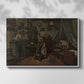 Interior, c. 1865-1870 - Floater Framed Canvas Print