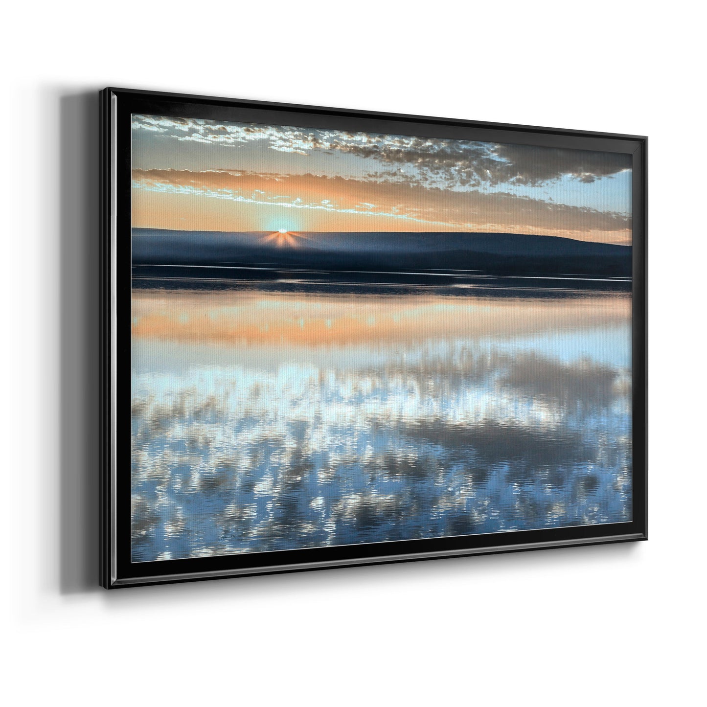 Serene Sunrise Premium Classic Framed Canvas - Ready to Hang