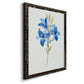 Blue Blossom Botanical III - Premium Canvas Framed in Barnwood - Ready to Hang