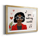 Darling Valentine Collection A - Modern Framed Art Print