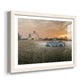 Evening Farm - Barnwood Framed Art Print