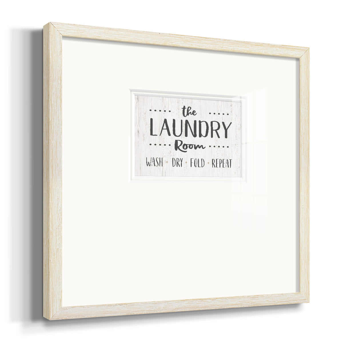 The Laundry Room Premium Framed Print Double Matboard