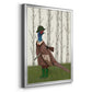 Pheasant Shooting Party 5 - Modern Framed Canvas Print