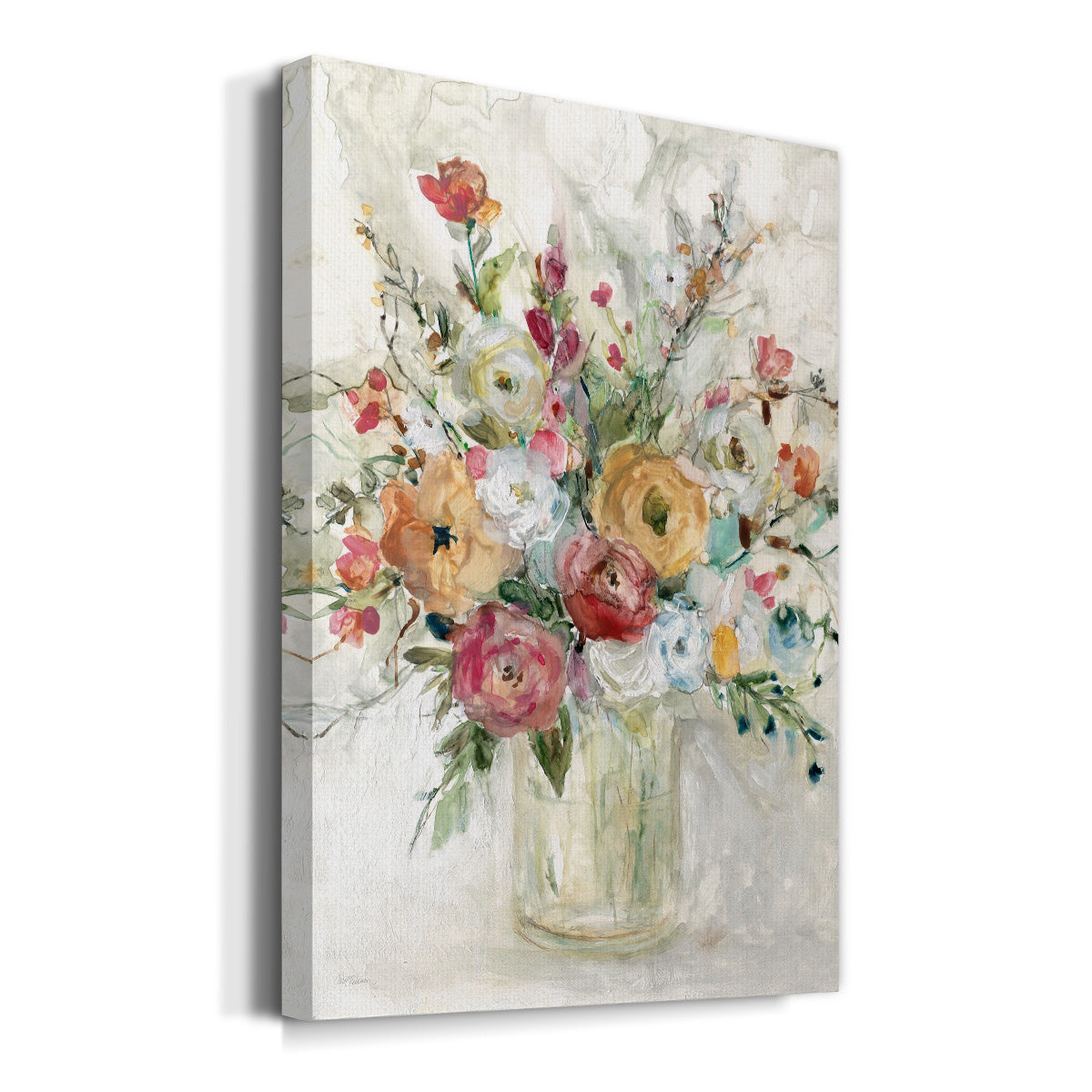 Contemporary Bouquet - Canvas Art Print