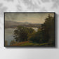 View of the Mondsee, 1870 - Floater Framed Canvas Print