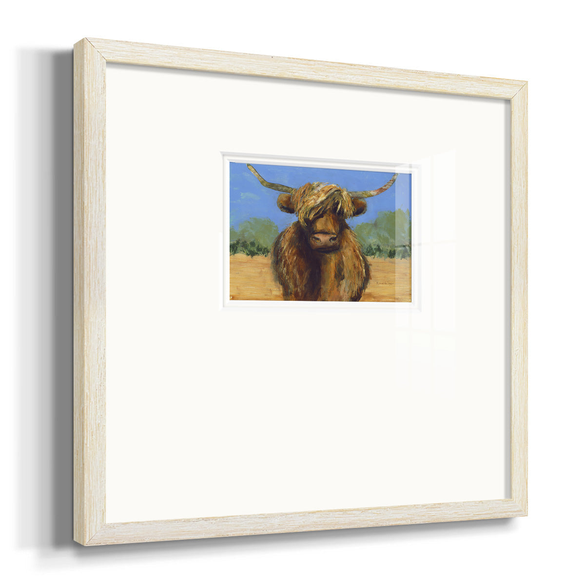 Shorty Premium Framed Print Double Matboard