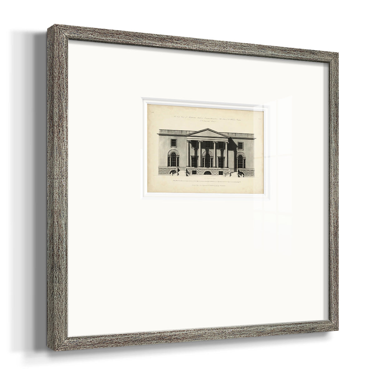 Richardson Architecture I Premium Framed Print Double Matboard