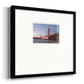 Golden Gate Span- Premium Framed Print Double Matboard