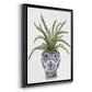 Fern House I - Modern Framed Canvas Print