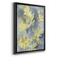 Forsythia Blooms II - Modern Framed Canvas Print