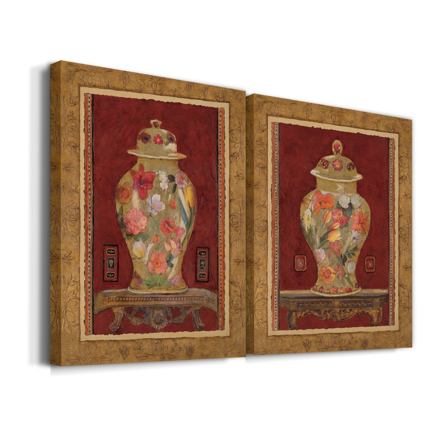 Romantic Urn I Premium Gallery Wrapped Canvas - Ready to Hang