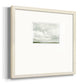 Gray Stone Sky IV - Double Matboard Framed Print