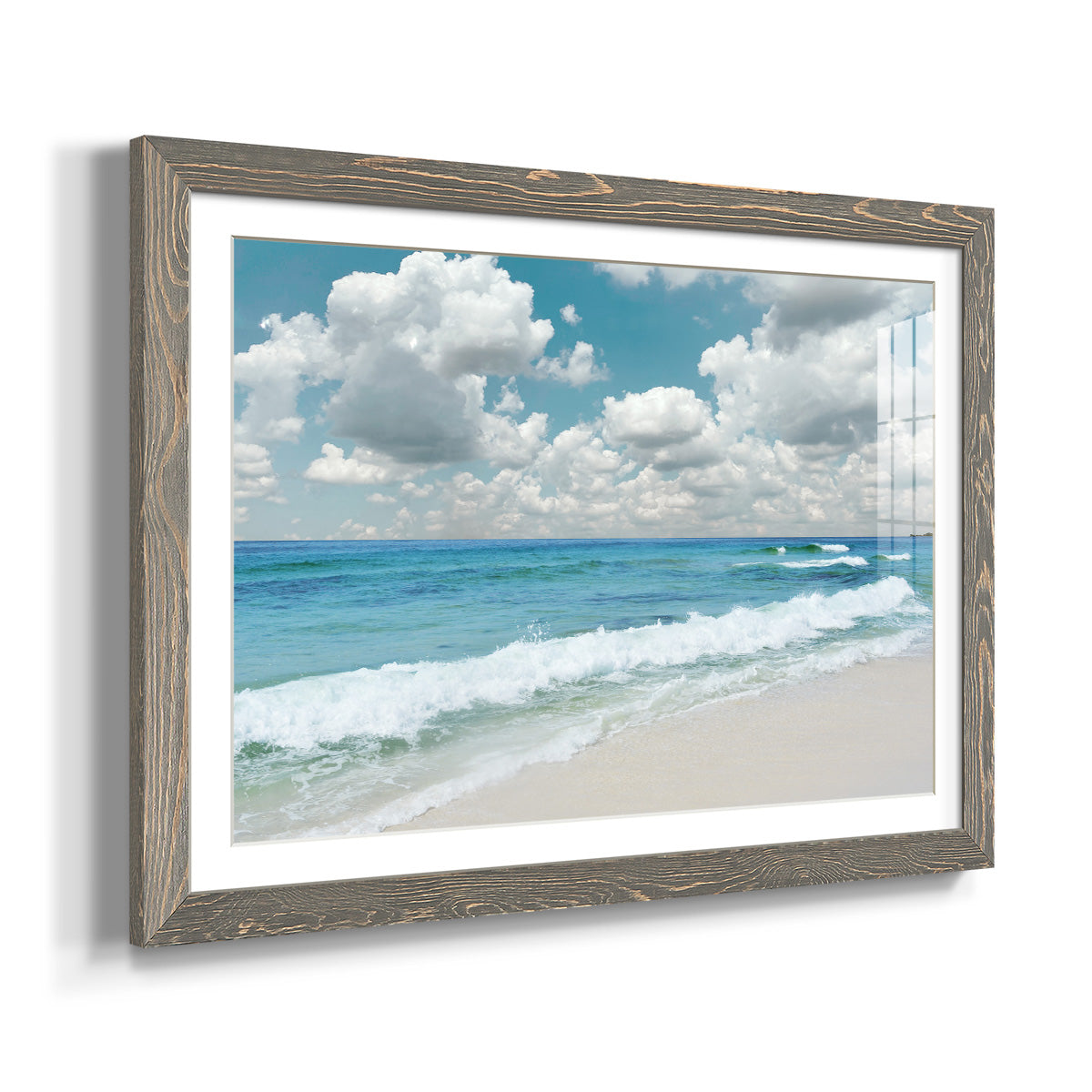 Beach Bliss - Barnwood Framed Art Print
