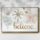 Elegant Ornaments Collection A - Framed Gallery Wrapped Canvas in Floating Frame