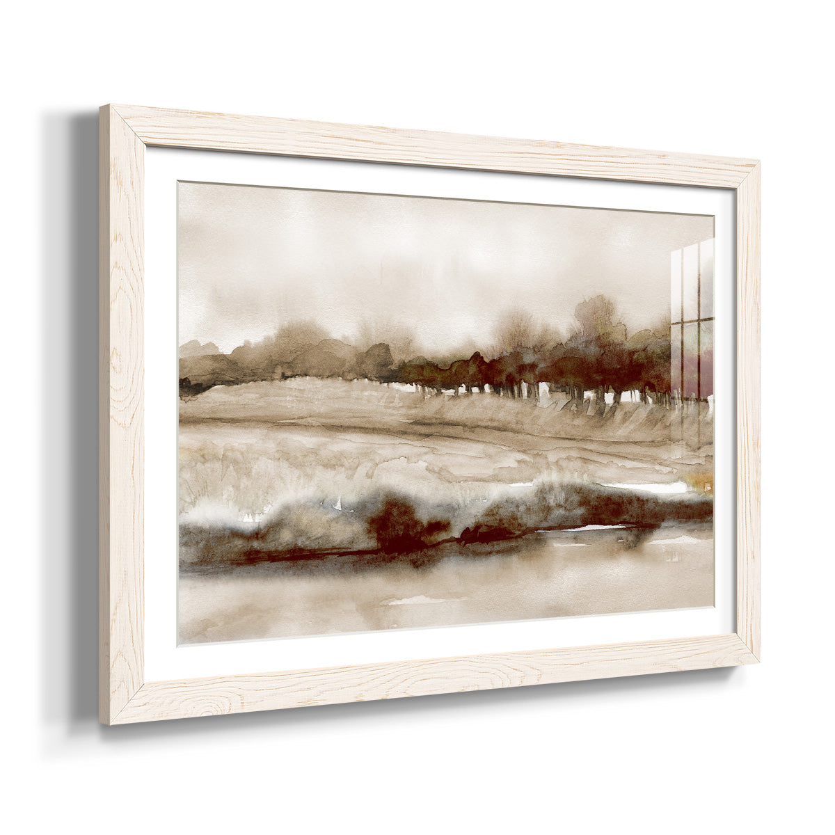 Season of Fall - Barnwood Framed Art Print