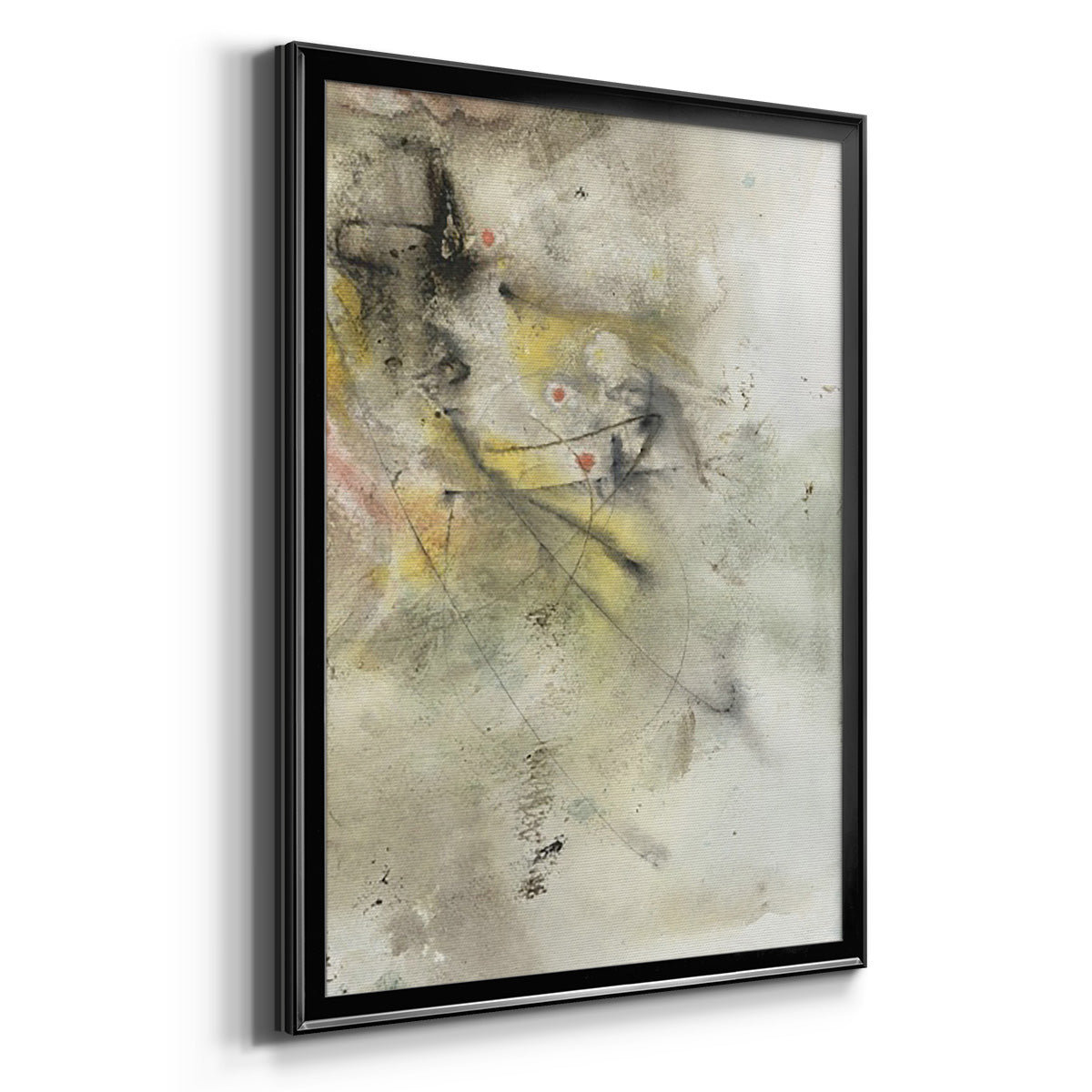 Soft Inspiration II - Modern Framed Canvas Print