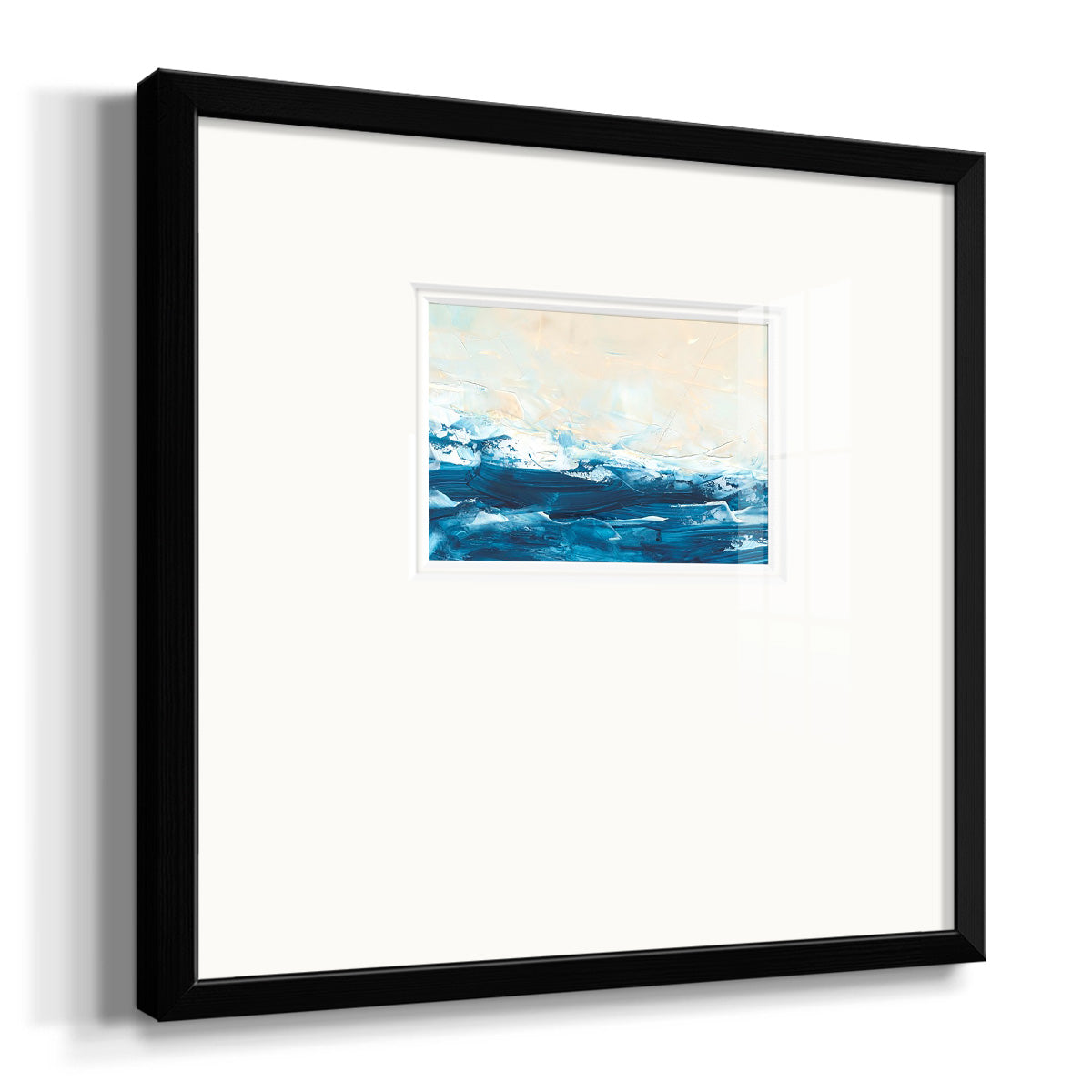 Wave after Wave III Premium Framed Print Double Matboard