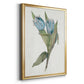 Blue Tulip Picks II - Modern Framed Canvas Print