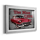 The Man Cave - Modern Framed Art Print