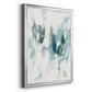 Ice Cavern I - Modern Framed Canvas Print