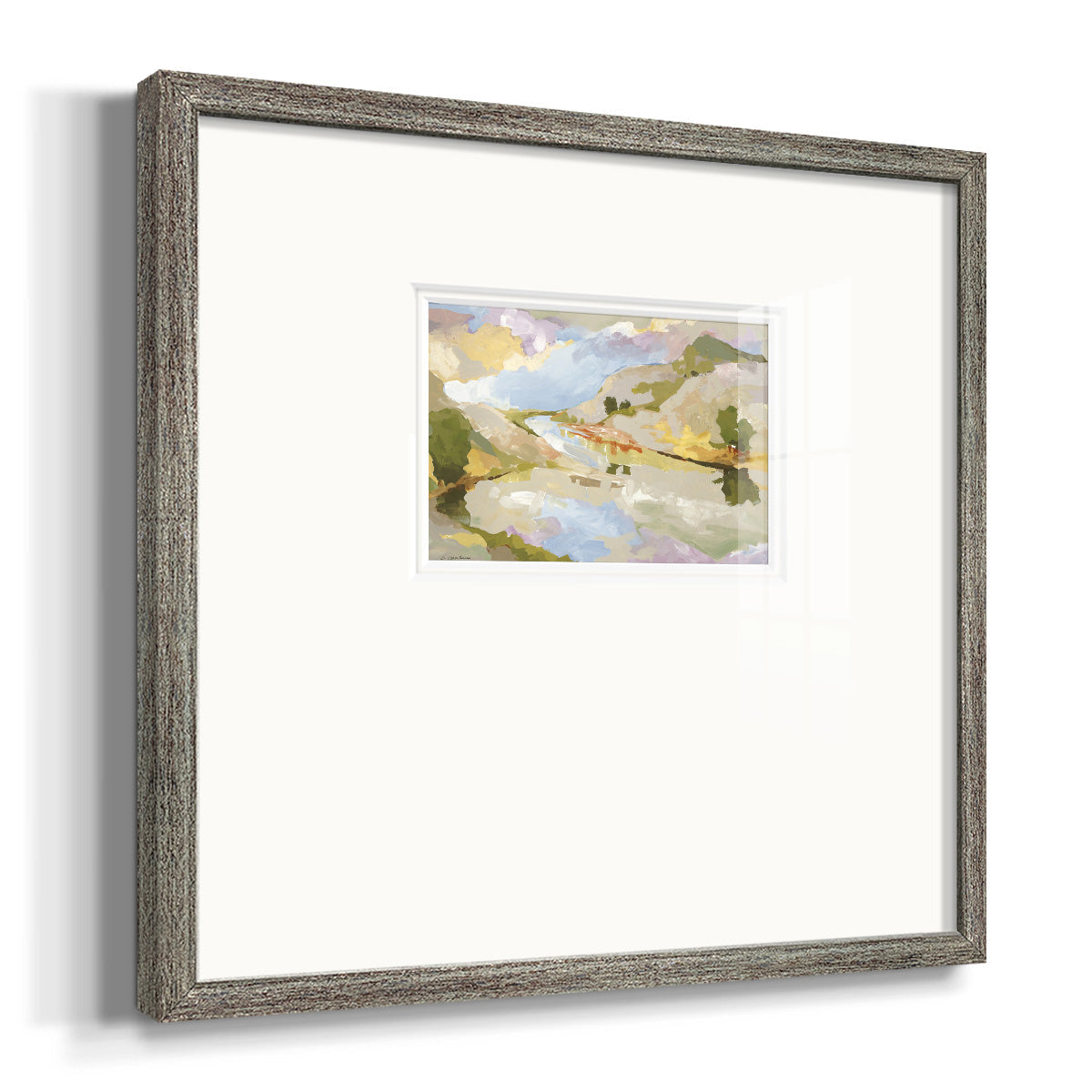 Uplands II- Premium Framed Print Double Matboard