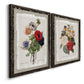 Botanical Bouquet Anemone - Premium Framed Canvas 2 Piece Set - Ready to Hang