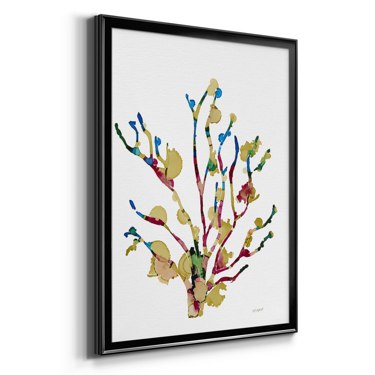 Sea Coral III - Modern Framed Canvas Print