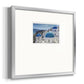 Santorini Saturday Premium Framed Print Double Matboard