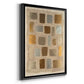 Sand Shaped II - Modern Framed Canvas Print