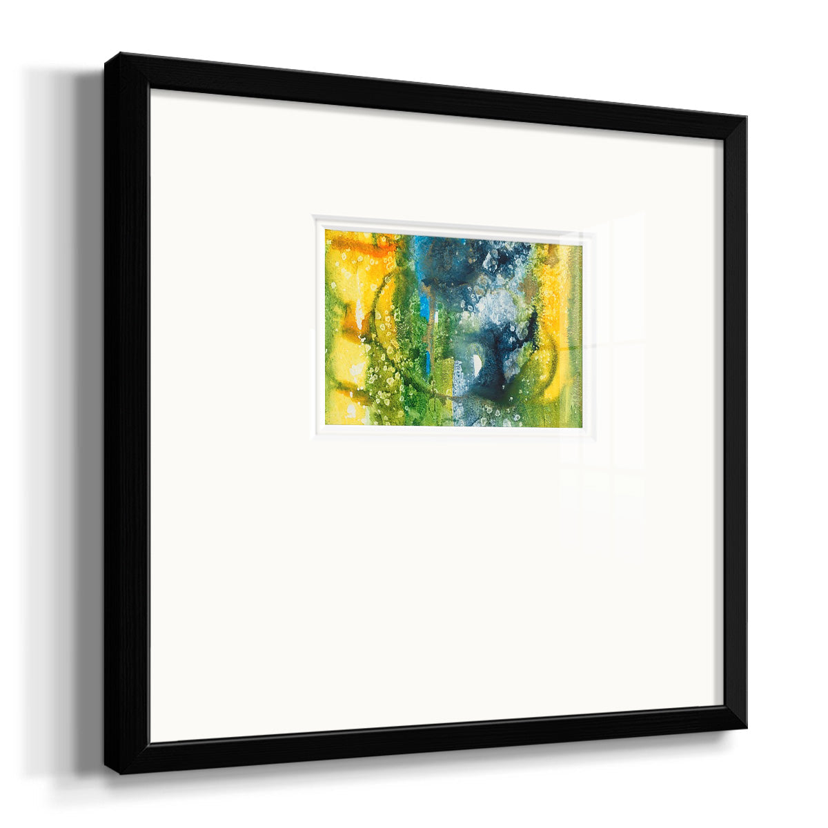 Aquatic Energy III Premium Framed Print Double Matboard