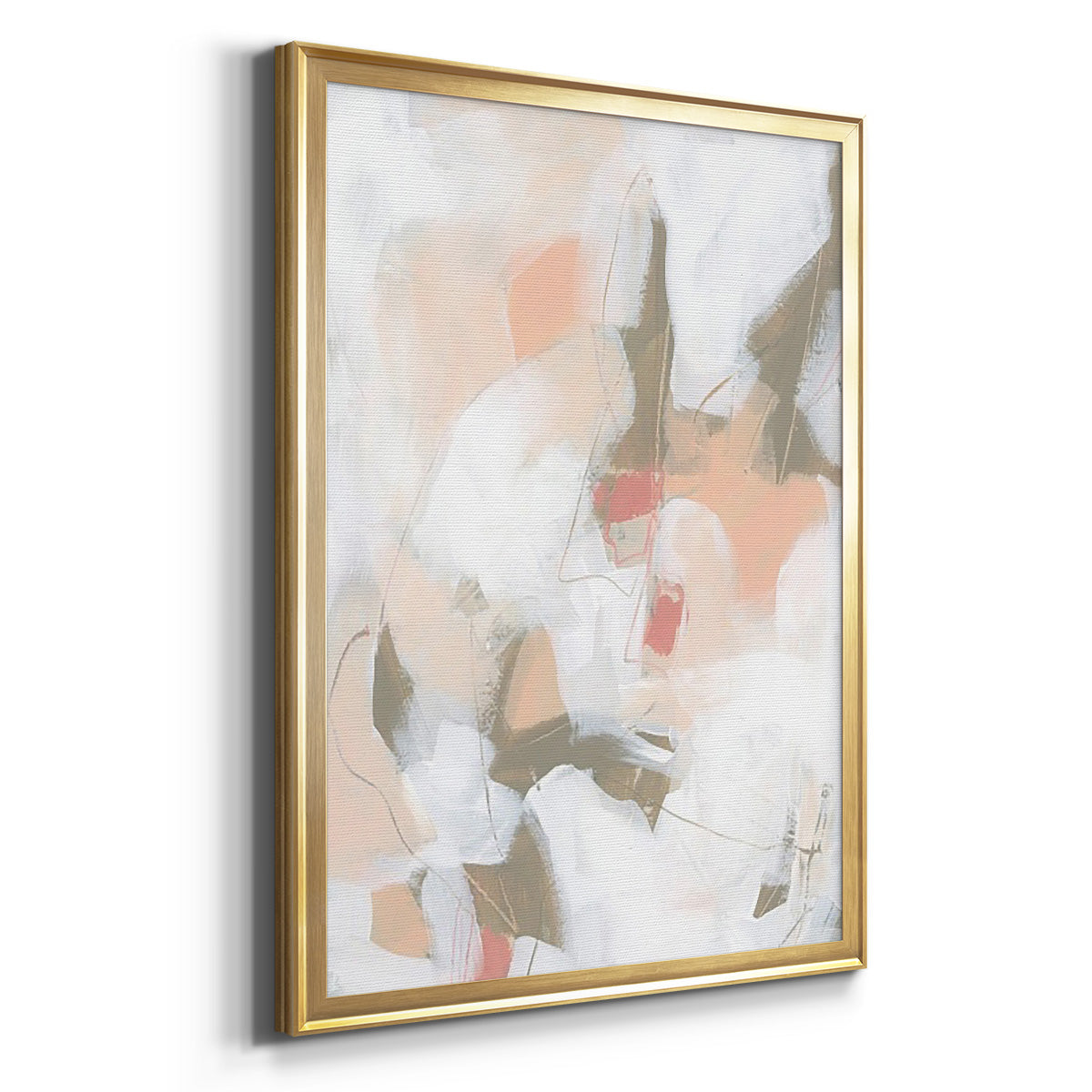 Sand Story I - Modern Framed Canvas Print