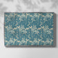 Tulip (Teal), 1875 - Floater Framed Canvas Print