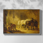 Heath Ewe and Lambs, 1810 - Floater Framed Canvas Print