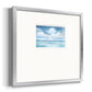 Caribbean Clouds Premium Framed Print Double Matboard