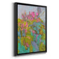 Rise and Bloom - Modern Framed Canvas Print