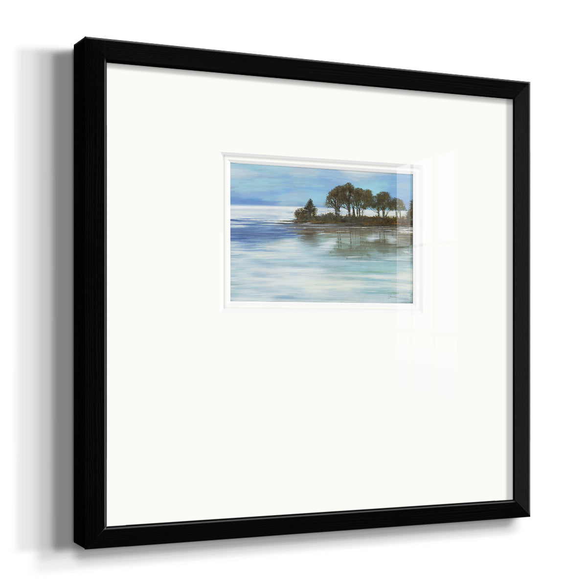 Setting The Mood Premium Framed Print Double Matboard