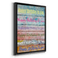 Birthday Song - Modern Framed Canvas Print