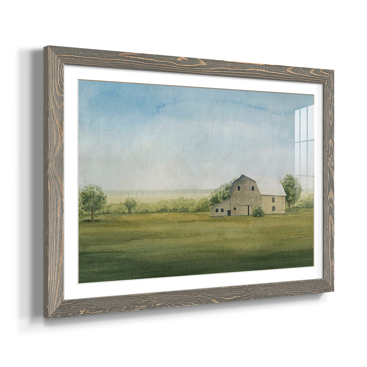 Grove Farm I - Barnwood Framed Art Print