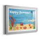 Cute Sea Creatures I - Modern Framed Art Print