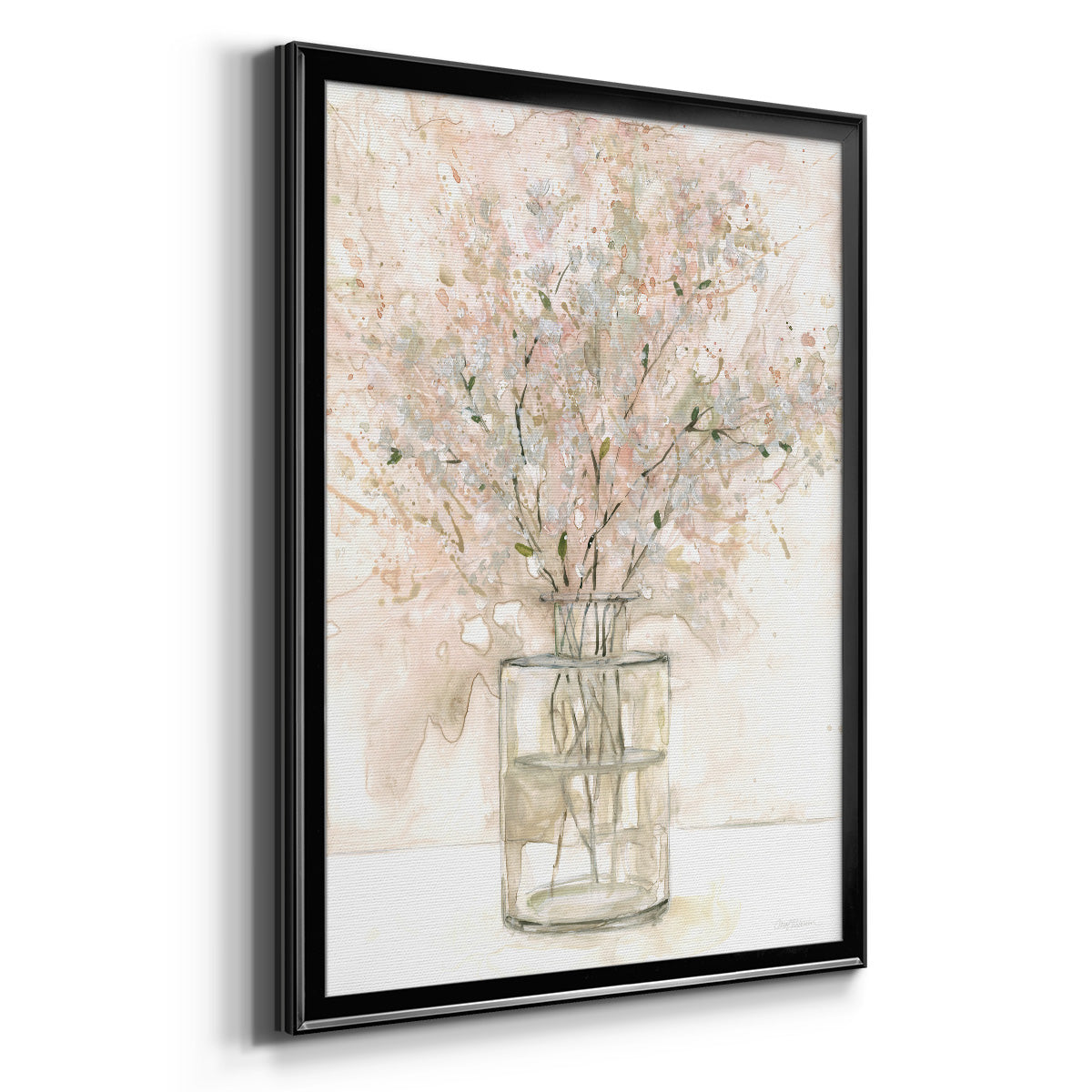 Delicate Arrangement I - Modern Framed Canvas Print