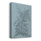 Botanical on Teal III Premium Gallery Wrapped Canvas - Ready to Hang