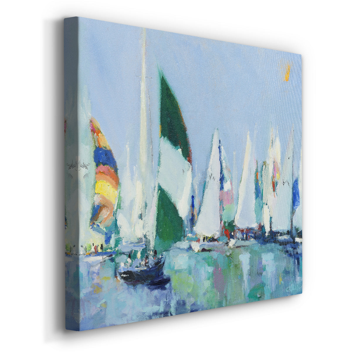 Parking Lot - Canvas Art Print