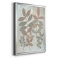 Leaf Cluster II - Modern Framed Canvas Print