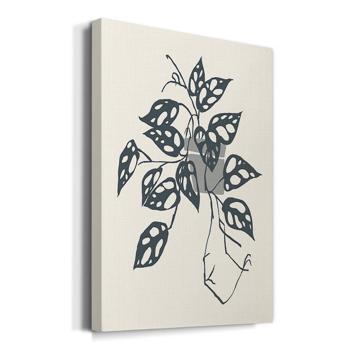 Growing Leaves III - Canvas Art Print