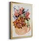 Mauve Bouquet in Teapot II - Modern Framed Canvas Print