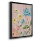 Wildflower Flutter IV - Modern Framed Canvas Print